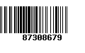 Código de Barras 87308679