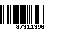 Código de Barras 87311396