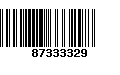 Código de Barras 87333329