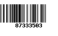 Código de Barras 87333503