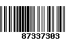 Código de Barras 87337303