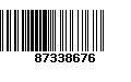 Código de Barras 87338676