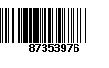 Código de Barras 87353976