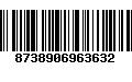 Código de Barras 8738906963632