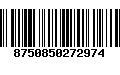 Código de Barras 8750850272974