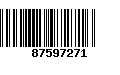 Código de Barras 87597271