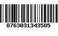 Código de Barras 8763031343585