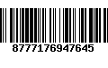 Código de Barras 8777176947645