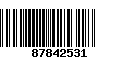 Código de Barras 87842531