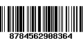 Código de Barras 8784562908364