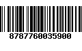 Código de Barras 8787760035900