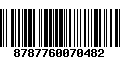 Código de Barras 8787760070482