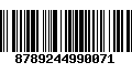 Código de Barras 8789244990071