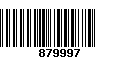 Código de Barras 879997