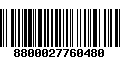Código de Barras 8800027760480