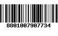 Código de Barras 8801007907734