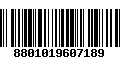 Código de Barras 8801019607189