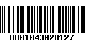 Código de Barras 8801043028127