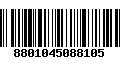 Código de Barras 8801045088105