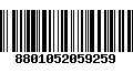 Código de Barras 8801052059259