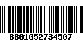 Código de Barras 8801052734507