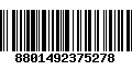 Código de Barras 8801492375278