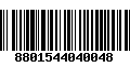 Código de Barras 8801544040048