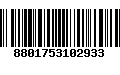 Código de Barras 8801753102933
