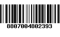 Código de Barras 8807004802393