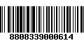 Código de Barras 8808339000614