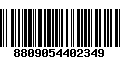 Código de Barras 8809054402349