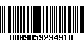 Código de Barras 8809059294918