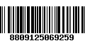 Código de Barras 8809125069259