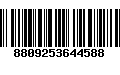 Código de Barras 8809253644588