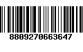 Código de Barras 8809270663647