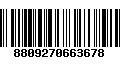 Código de Barras 8809270663678