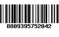 Código de Barras 8809395752042
