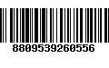Código de Barras 8809539260556