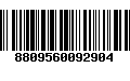 Código de Barras 8809560092904