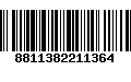 Código de Barras 8811382211364