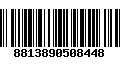 Código de Barras 8813890508448