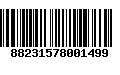 Código de Barras 88231578001499