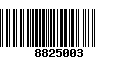 Código de Barras 8825003