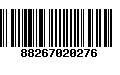 Código de Barras 88267020276