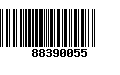 Código de Barras 88390055