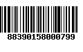 Código de Barras 88390158000799