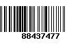 Código de Barras 88437477