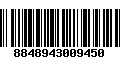 Código de Barras 8848943009450