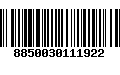 Código de Barras 8850030111922