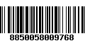 Código de Barras 8850058009768